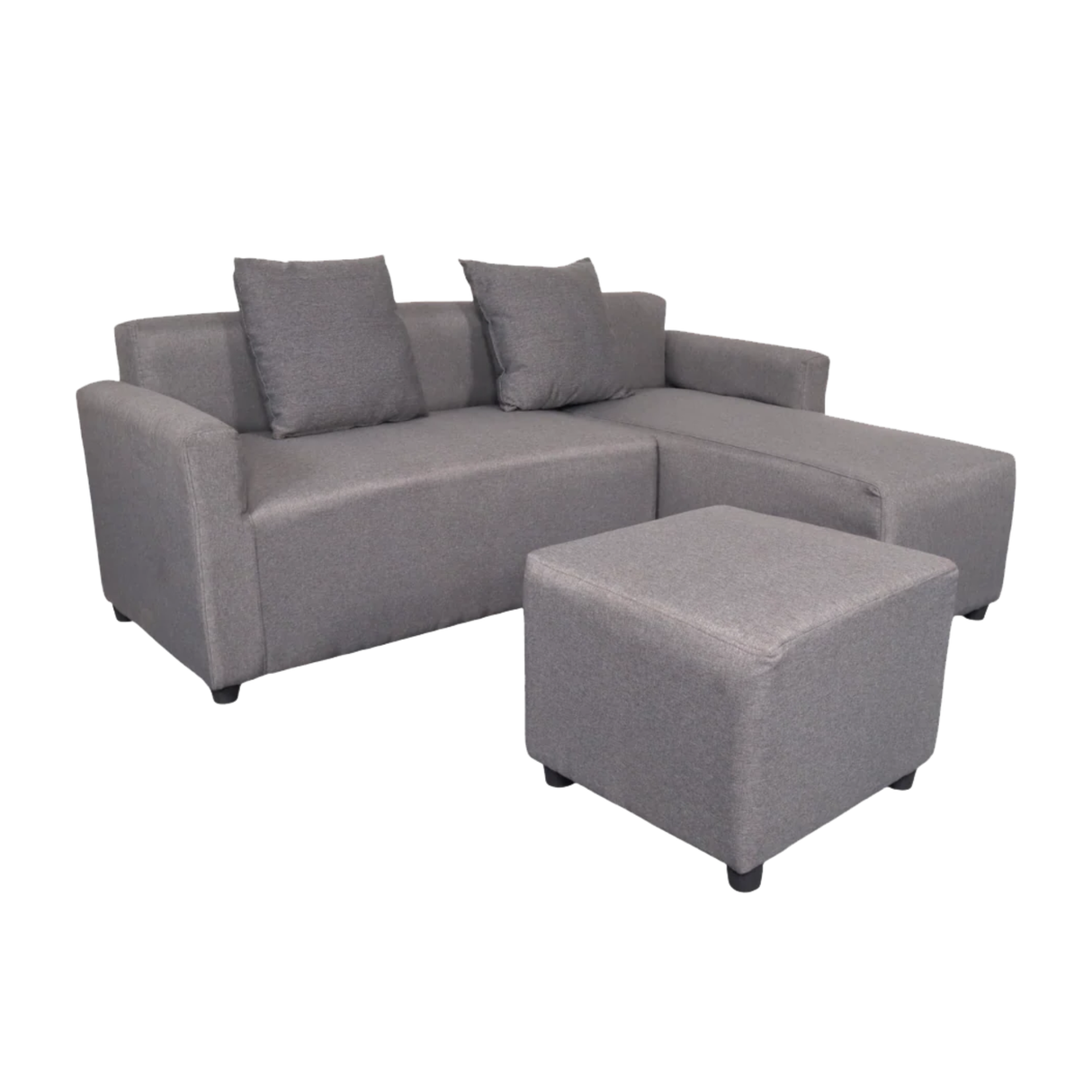 Harvey L-Shape Fabric Sofa
