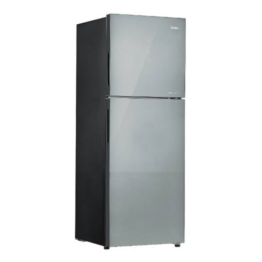 HAIER - HRF-IVF320MG 11.3 cu. ft., 2 Door Refrigerator, No Frost, Magic Cooling, Mirror Glass Finish, Twin Inverter AF Home