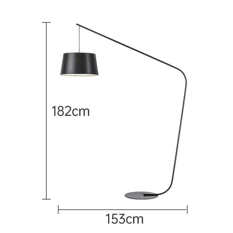 Milano Glow - Aerisio - Nl121 - Nordic Fisherman Floor Lamp with Sculptural Designer Form, Artistic Ambient Lighting for Modern Statement Interiors - Living Room / Bedroom / Sofa Area / Model Room Milano