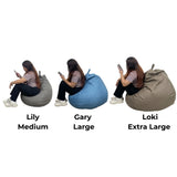 Beanie MNL - Gary Large Teardrop Bean Bag Beanie MNL