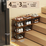 Timberra - Marvelous - StepRise Slim Corner Shoe Rack - SC10337028309990 - Entryway / Hallway / Bedroom Timberra