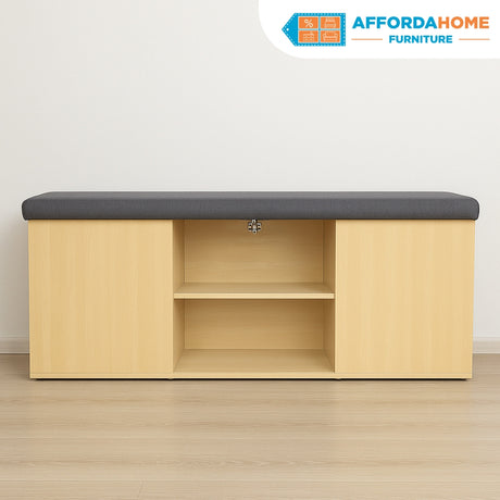 AIRA Laminated Storage Bench Affordahome