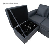 APEX Sofabed with Storage Furnigo