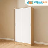 ARPER 2 Door Wardrobe Sliding Door Furnigo