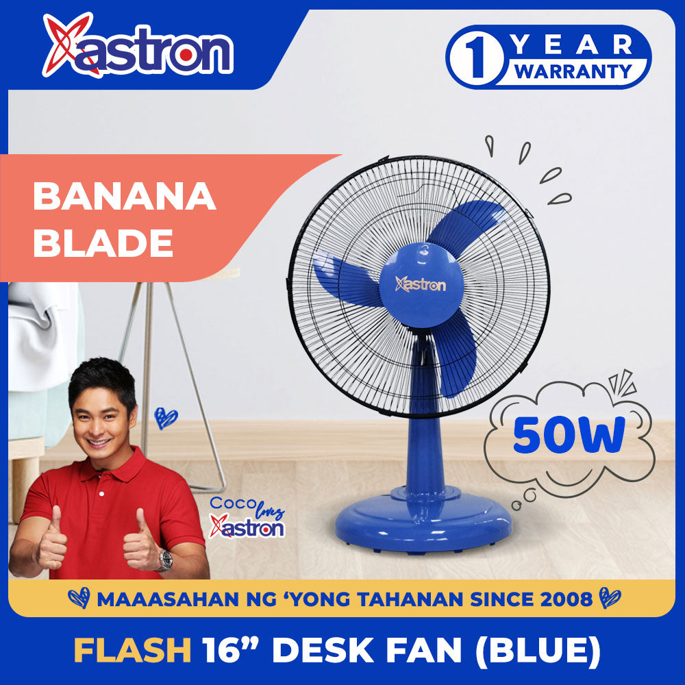 ASTRON FLASH Desk Fan 16" Electric Fan Astron