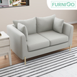 AIDEN 2-Seater Fabric Sofa Furnigo