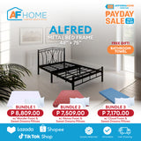 ALFRED Metal Bed Frame | FREE ASSORTED BEDSHEET | Payday Sale Affordahome