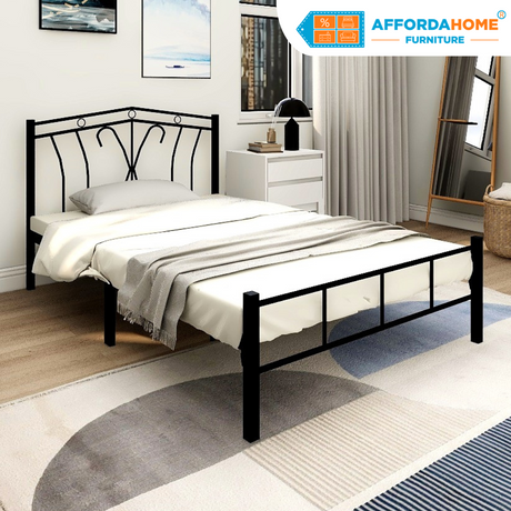 ALFRED Metal Bed Frame Affordahome