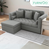 ALICE 3-Seater Fabric Sofa Furnigo