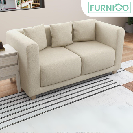 ANASTASIA 3-Seater Fabric Sofa Furnigo