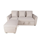 APEX Sofabed with Storage Ottoman Furnigo