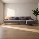Arden L-Shape Fabric Sofa