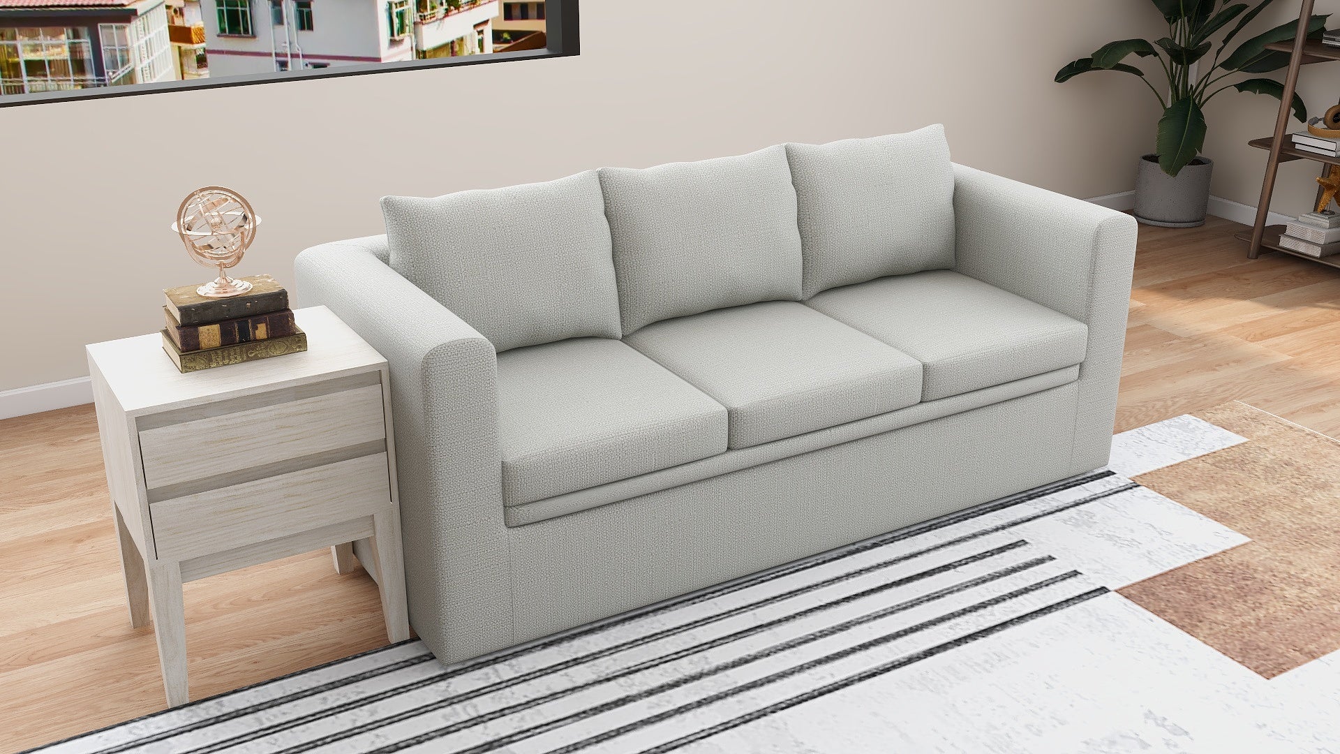 ARFLEX Fabric Sofa with Storage AF Home