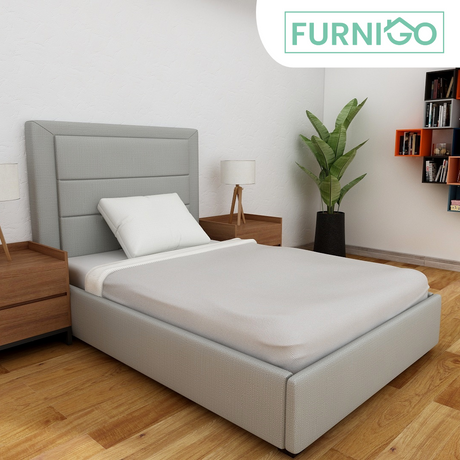 ARNY Upholstered Bed Frame Furnigo