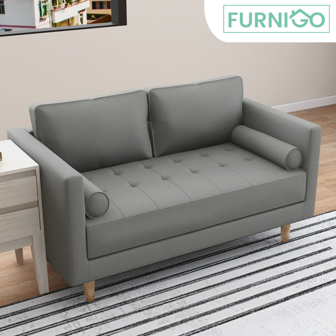 AUSTIN 2-Seater Fabric Sofa Furnigo