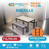 BASTILLE Dining Set with Cushion | FREE WATER STAND | Payday Sale Affordahome