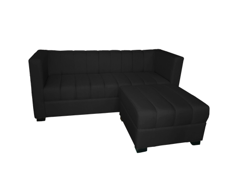 YELA 3-SEATER SOFA WITH OTTOMAN AF Home