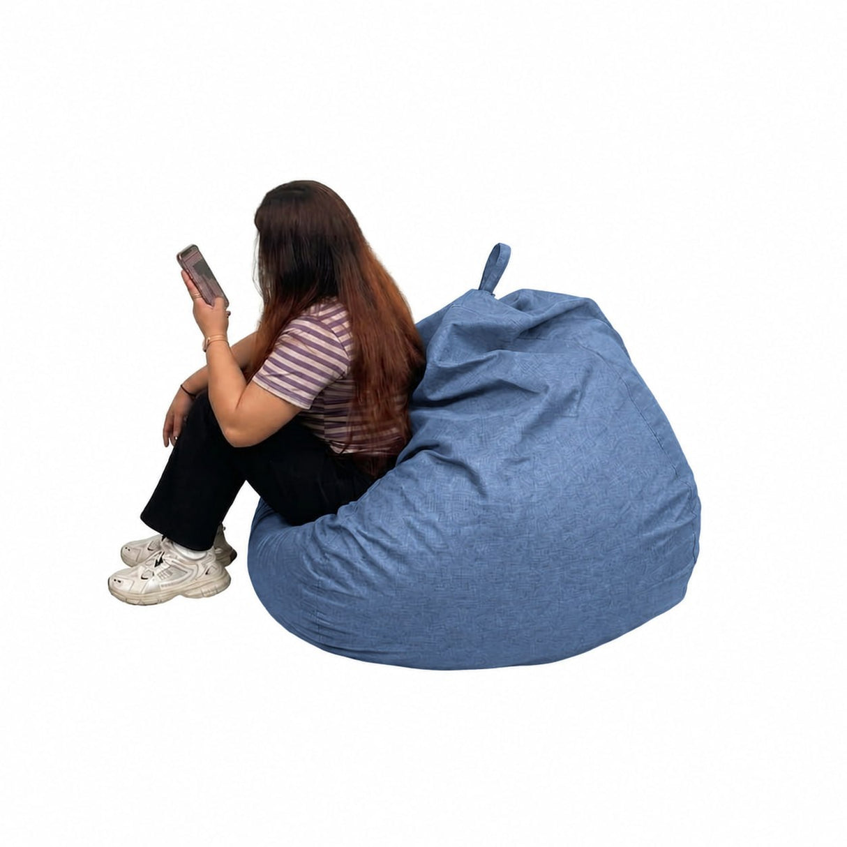 Loki Large Teardrop Bean Bag - Free 2pcs Small Bolster Pillows (PAYDAY SALE) AF Home