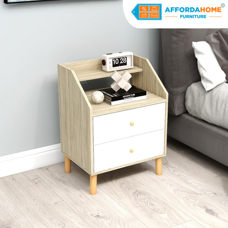 Bailey Bedside Table Affordahome Furniture