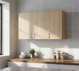 Misty Kitchen Hanging Cabinet V2 (3 Door) Affordahome Furniture