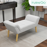 Betty Fabric Bench Sofa Furnigo