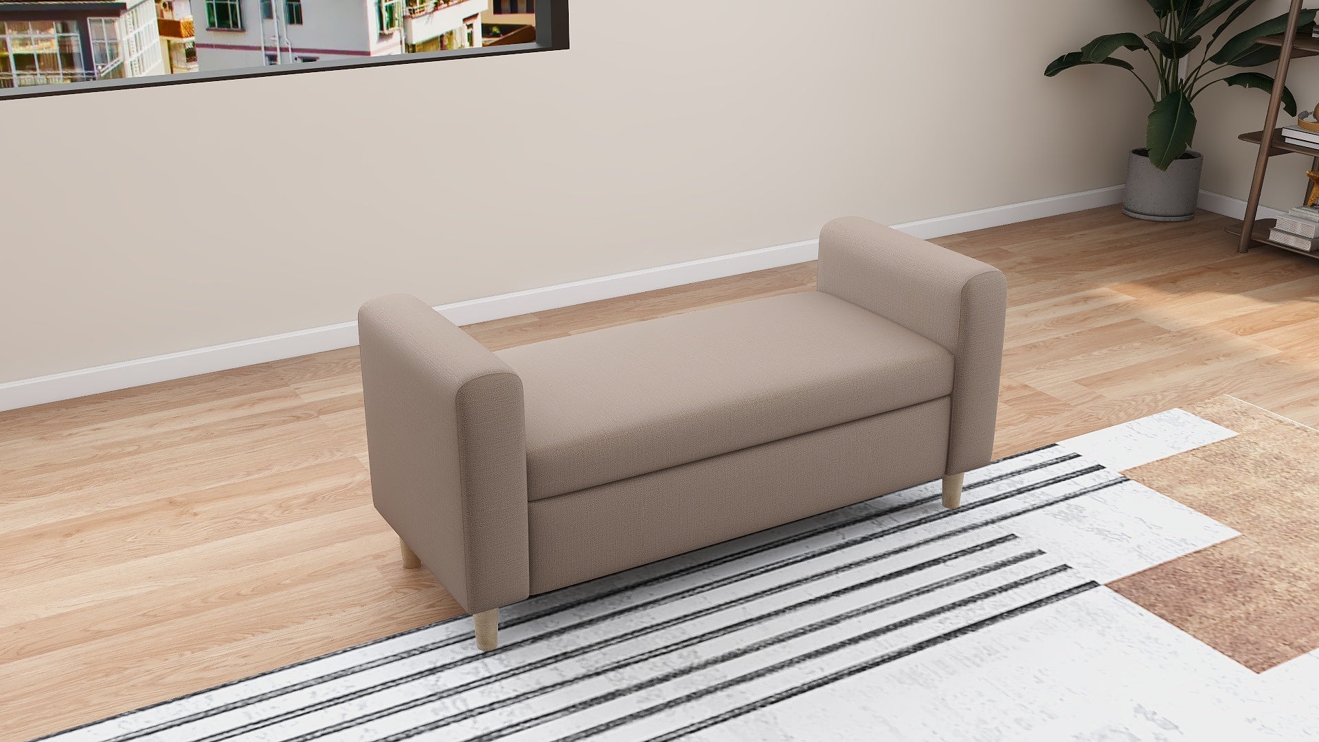 BLANT Fabric Bench AF Home