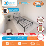 BLUM METAL BED FRAME + CHOOSE FROM THESE AWESOME BUNDLES | FREE BACKREST CUSHION | PAYDAY POWER DEALS Affordahome