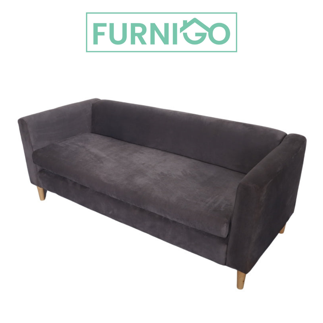 CHARLOTTE 3-Seater Fabric Sofa Furnigo