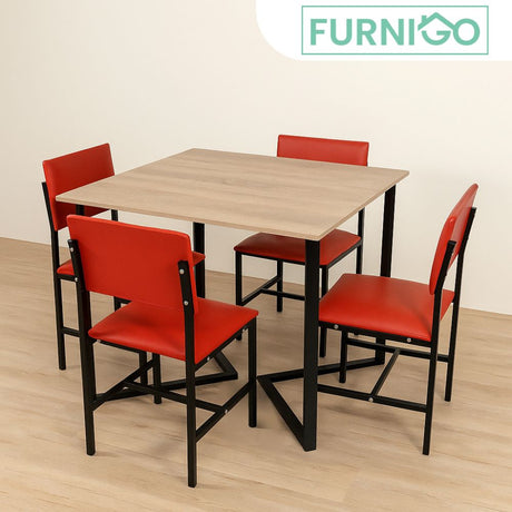 CROSS Dining Set 4 Seater Furnigo