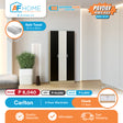 CARLTON | 3 DOOR WARDROBE + HAWK TV RACK | FREE BATH TOWEL 27" x 52" | PAYDAY POWER DEALS Affordahome