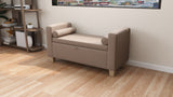 CHARM Fabric Bench with Storage Affordahome