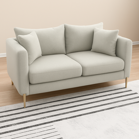 AIDEN 2-Seater Fabric Sofa Affordahome