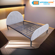 CHOCO Metal Bed Frame with Headboard and Footboard Cover Affordahome