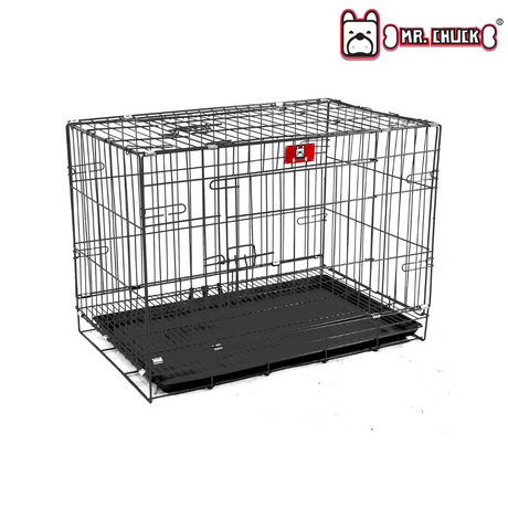 Mr. Chuck - Collapsible Pet Crate Black Mr. Chuck Pet Store