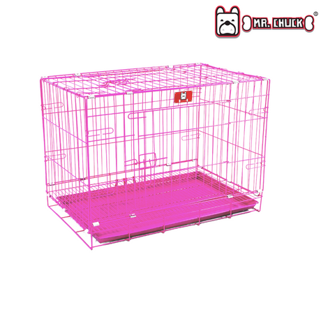 Mr. Chuck - Collapsible Pet Crate Pink Mr. Chuck Pet Store