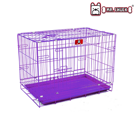 Mr. Chuck - Collapsible Pet Crate Purple Mr. Chuck Pet Store