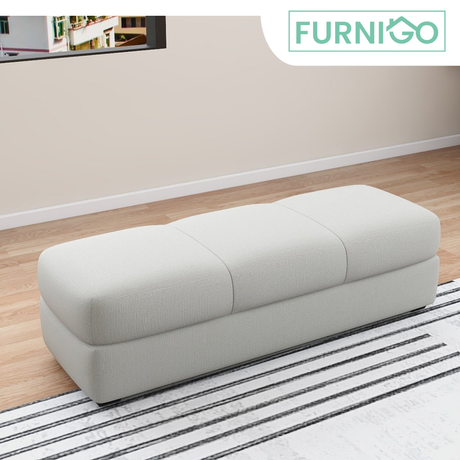 CRYSTAL Fabric Sofa Bench Furnigo