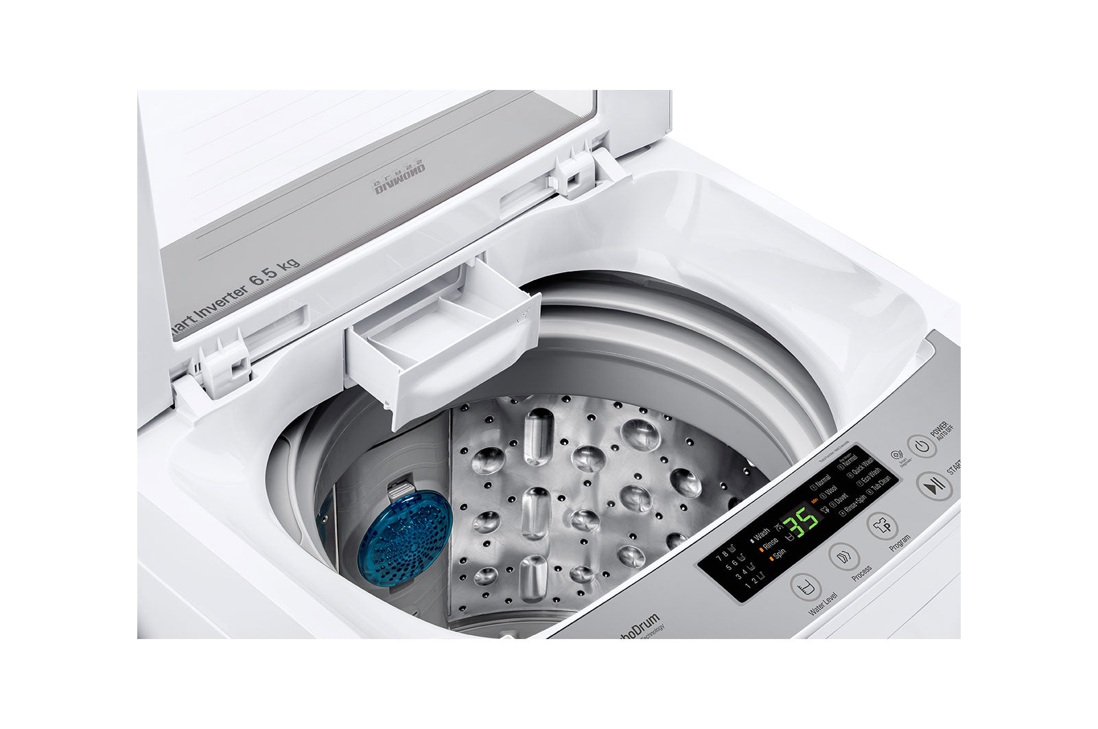 LG T2165VSP W1 6.5kg Top Load Fully Auto Washing Machine LG