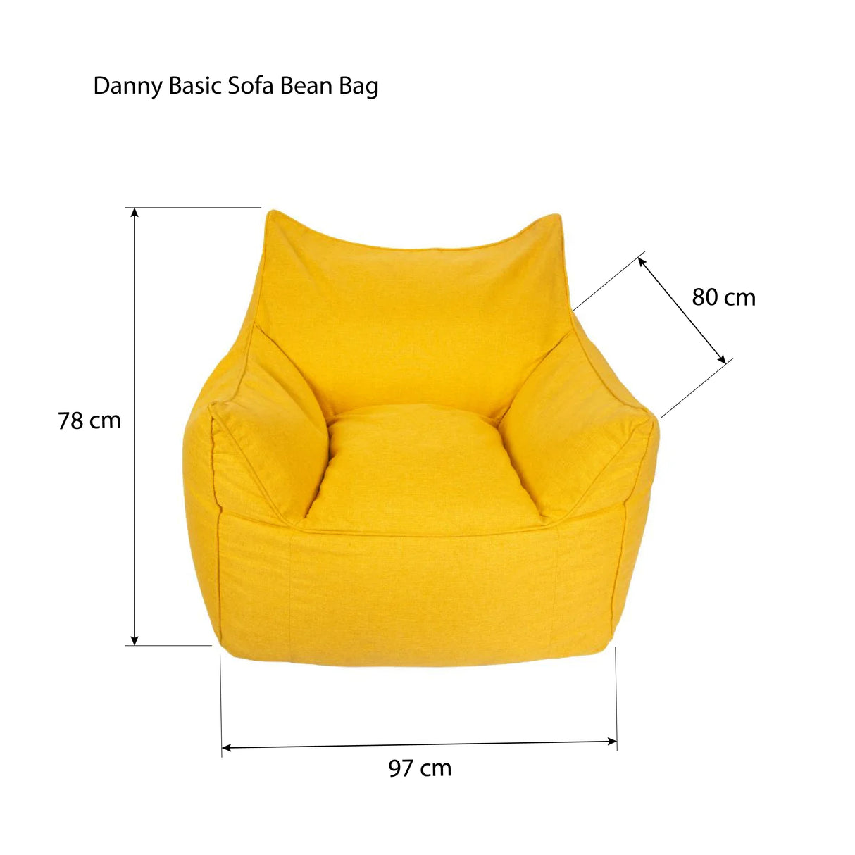 Beanie MNL - Danny Basic Sofa Bean Bag Beanie MNL