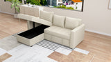 DARCY Sofabed with Storage Chaise Furnigo