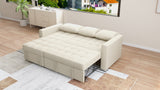 DARCY Sofabed with Storage Chaise Furnigo