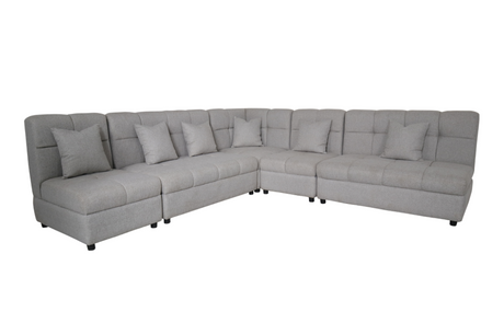 EL GRANDE L-Shape Fabric Sofa | FREE BENNY CENTER TABLE | Payday Sale Furnigo