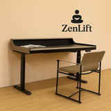 ZenLift-Electric Lift Study Working Office Table Zenlift