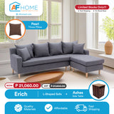 ERICH Modular Fabric Sofa with Ottoman  | FREE PEARL THROW PILLOW | PRE-HOLIDAY CLEARANCE SALE