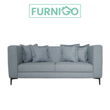 FEST 3-Seater Fabric Sofa Furnigo