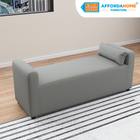 FALCON 2 Seater Bench (Leather Sofa) Affordahome