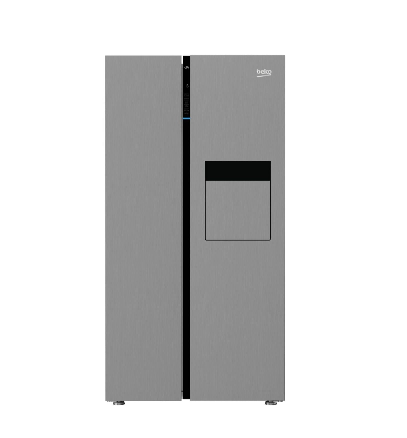 BEKO GN163123P 22.7 cu.ft Side by Side Refrigerator Beko