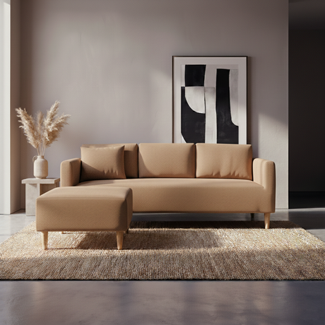 Gaynour Reversible Fabric Sofa Furnigo