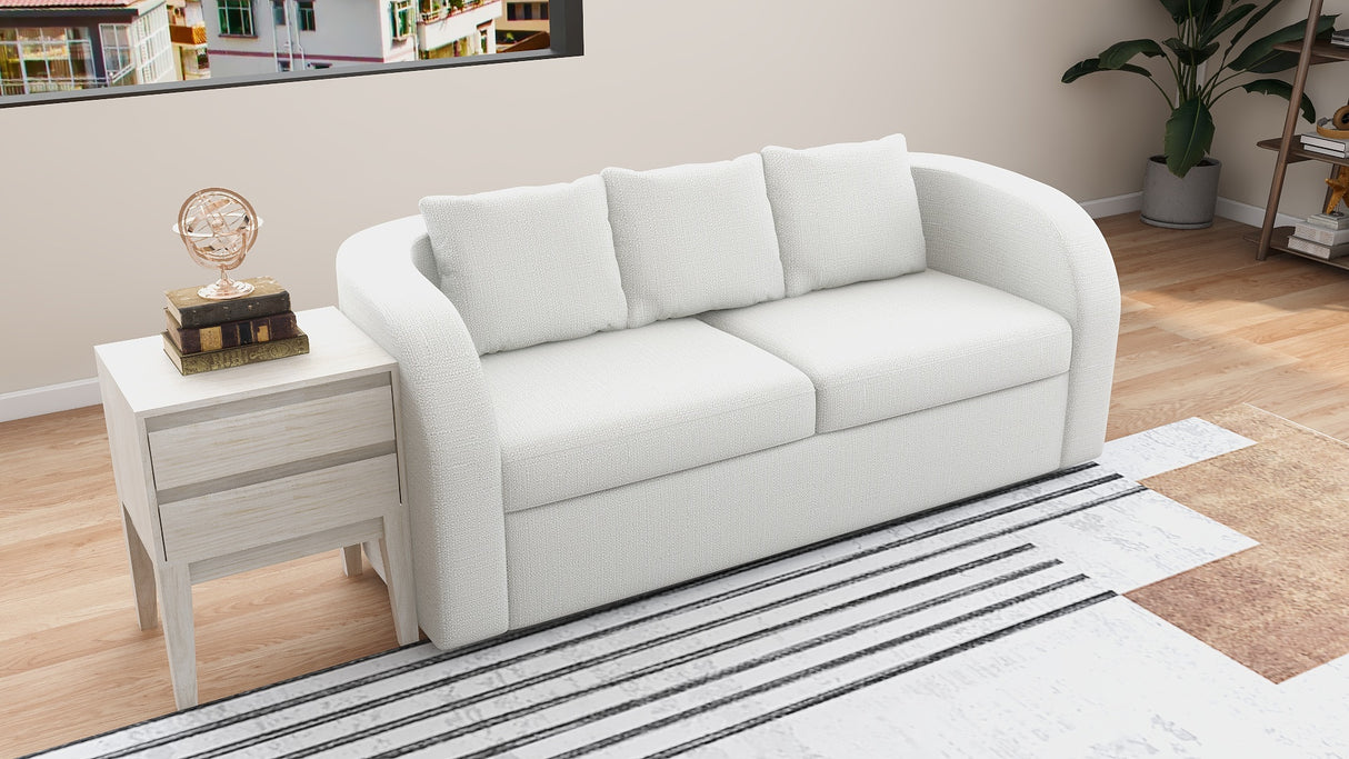 GUMI 3-Seater Fabric Sofa Furnigo