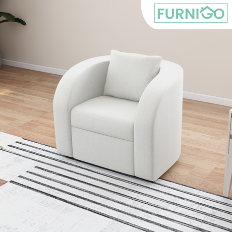 GUMI 1-Seater Fabric Sofa Furnigo